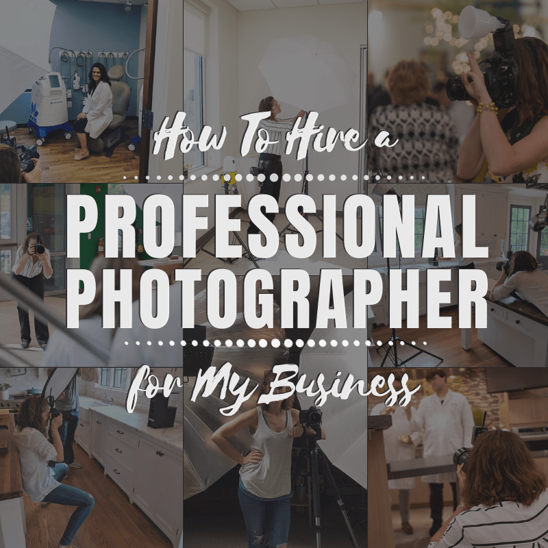 How To Hire a Professional Photographer for My Business: 7 Questions for a Successful Photo Shoot