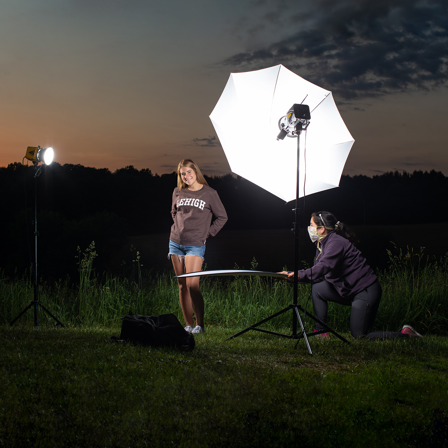 Samantha Best Senior Portraits - Gerstell Academy Finksburg, MD | Behind-The-Scenes How I Got That Shot